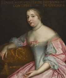 Marguerite Louise Suzanne de Béthune, Comtesse de Guiche, Duchesse de Lude, ca 1665