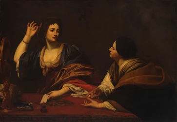 Martha Scolding Her Vain Sister Mary Magdalene