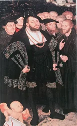 Martin Luther with Reformers