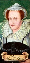 Mary, Queen of Scots, Taken from a Series of Cigarette Cards
