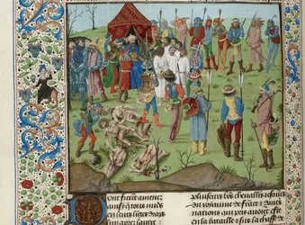 Massacre of the Christians after the Battle of Nicopolis, ca 1470-1475
