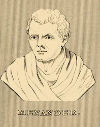 Menander, c342-290 BC, 1830