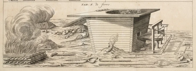 Metallurgy, Iron and Steel: Forge for Making Steel from Iron