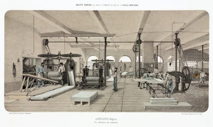 Metals, Zinc Rolling-Mill, Angleur, Belgium