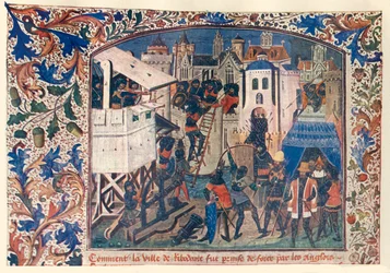 Methods of Warfare During The Hundred Years War, c1400, c1930