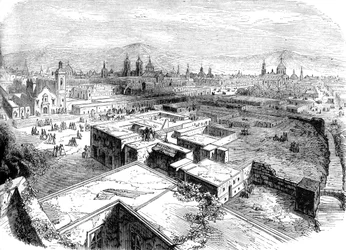 Mexico City, Mexico, mid 19th century