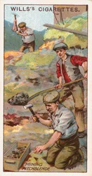 Mining Pitchblende, Cornwall, England, c1916