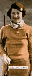Miss Phyllis Wade, English Women