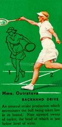 Mme. Outratova - Backhand Drive