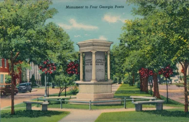 Monument to Four Georgia Poets