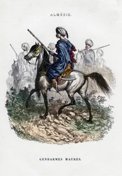 Moorish Gendarmes, French Army in Algeria