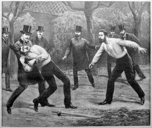 Mortal duel on the Grande Jatte