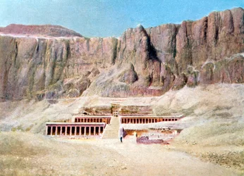 Mortuary temple of Hatshepsut, Deir el Bahari, Luxor, Egypt