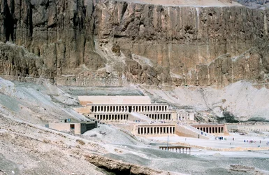 Mortuary Temple of Queen Hatshepsut, Dayr al-Bahri, Egypt