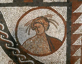 Mosaic Floor, Lullingstone Roman Villa, Eynsford, Kent