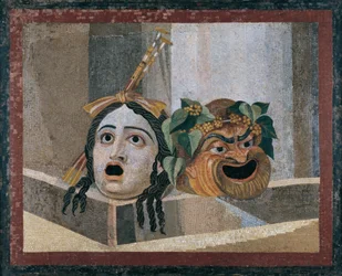 Mosaic with Scenic Masks