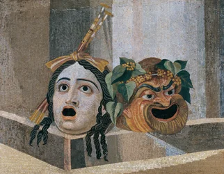 Mosaic with Scenic Masks