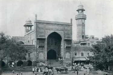 Mosque of Wazir Khan, Lahore, c1942