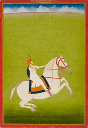 Mounted Rajput, early 19th century