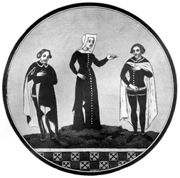 Mourning habits, 14th century