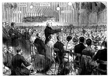 Mr Gladstone at Leeds
