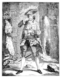 Mr. Woodward in the Character of Mercutio, 1753