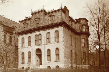 Mrs. Fred Paramore (nee Nellie Haseltine) Residence. North side of Pine Street, east of Twenty-eighth Street