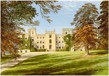 Mulgrave Castle, Yorkshire, Home of the Marquis of Normanby