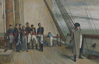 Napoleon on Board H.M.S. Bellerophon, July, 1815