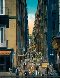 Napoli - Gradoni di Chiaia