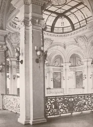 National Library: a corner of the gallery overlooking the public reading hall
