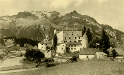 Naudersberg Castle, Nauders, Austria