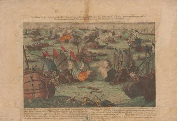 Naval Battle between the Russian and Ottoman Fleet in the Black Sea on June 28 and 29, 1788