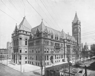 New City Hall, Cincinnati, Ohio, USA, c1900