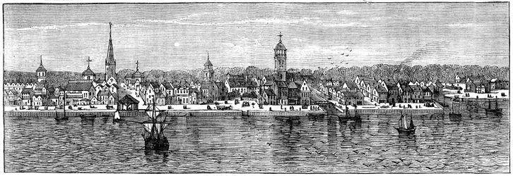 New York in the Middle of the 18th Century