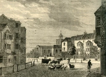 Newington Butts in 1820