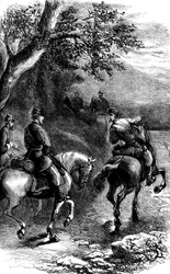 Night March on Harpers Ferry, Virginia, c1861-c1880