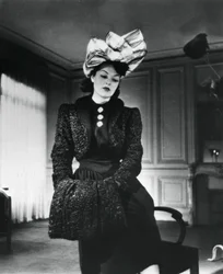Nina Ricci Outfit Worn by the Fashion Model Gabrielle, France