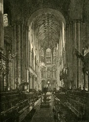 Norwich Cathedral. The Choir, Looking East, 1898