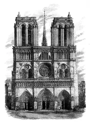 Notre Dame, Paris, c1888