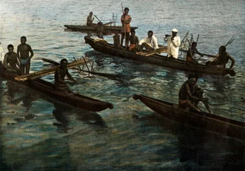 Papuan Pirogues, Papua New Guinea