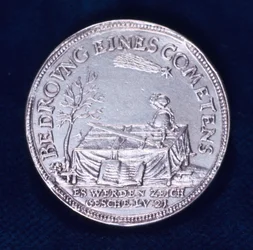 Obverse of a Medal Commemorating the Brilliant Comet of November 1618
