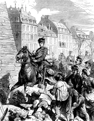 Occupation of Paris by the Germans After the Franco-Prussian War