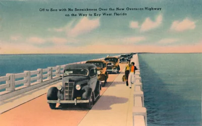 Off to Sea without Seasickness, New Overseas Highway to Key West, Florida
