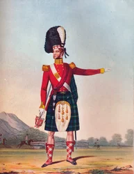 Officer of the 92nd Highland Regiment of Foot, c1833