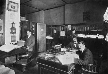 Offices of Perez and Sanjurio, importers and exporters, Asuncion, Paraguay
