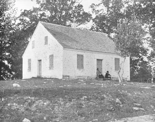 Old Dunkards Church, Antietam, Maryland, USA, c. 1900