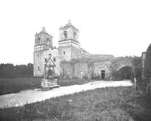 Old Spanish Mission, San Antonio, Texas, USA