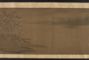 Old Trees and Cold Crows, in the style of Zhao Danian, Yuan or Ming dynasty, 14th century