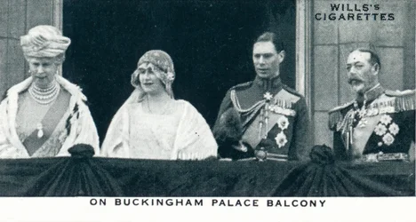 On Buckingham Palace Balcony, 1923